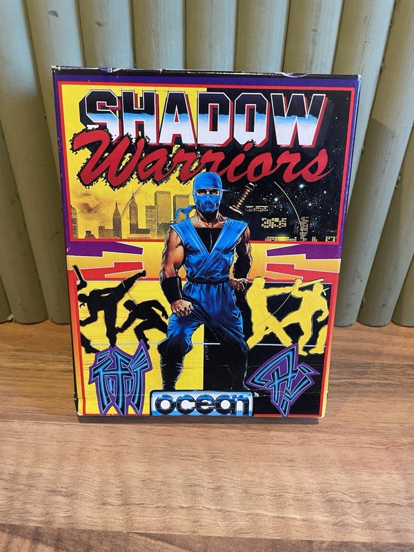 Shadow Warriors Commodore 64 Boxed