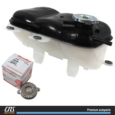 ⭐Water Coolant Overflow Tank & MOTORAD Cap⭐ for 02-09 DODGE RAM 1500 5072602AB