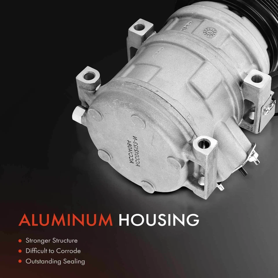 A/C Compressor w/ 6-Groove for Toyota Camry Highlander Avalon Solara Lexus ES300 - Изображение 4 из 4