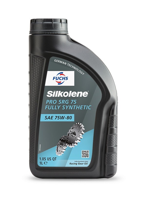 Silkolene PRO SRG 75 - SAE 75W-80 Fully Synthetic Ester Racing Gear Oil 1 Litre