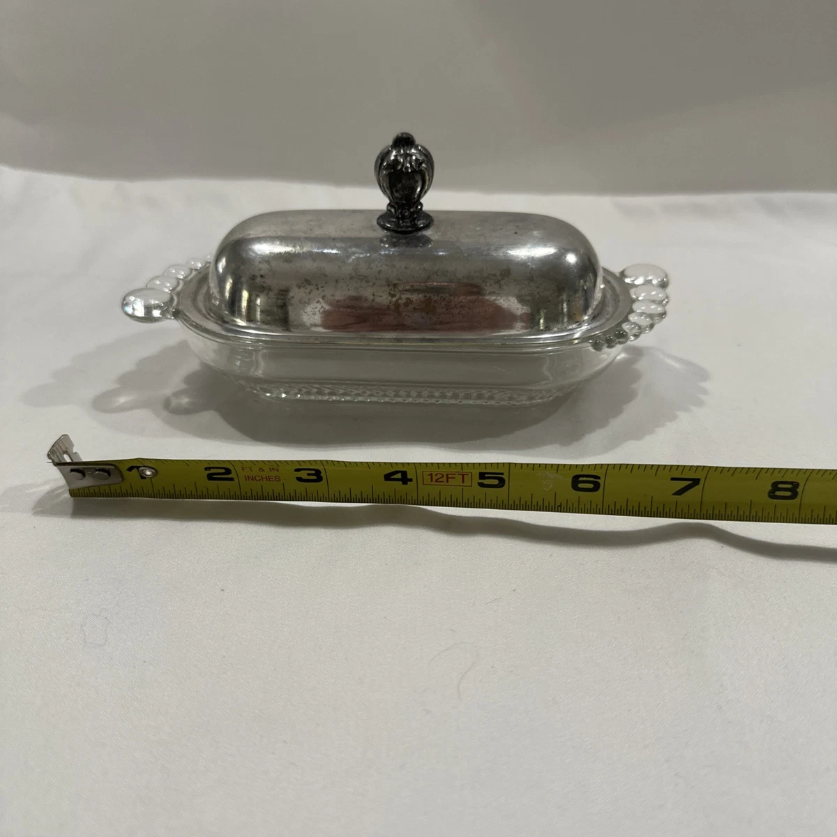 Wm. Rogers & Son Antique US Silver-Plated Butter Dishes for sale