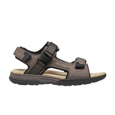 GEOX sandalo sportivo Spherica Ec5 beige chiaro/nero uomo U55ELB000EKC1381