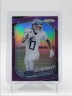 2025 Panini Prizm Football Purple Calvin Ridley #220