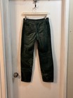 ANTHRO Pilcro Wanderer Green Velvet Embrdrd Floral Stars Distressed Pants EUC 25 — photo 10