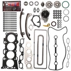 Complete Timing Chain Kit w/ MLS Head Gasket for Toyota Camry 2.4L 2AZFE 2002-09