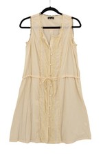 Fumblin Foe Prairie Dress Large sleeveless Cottage Boho Fairy Wedding Vintage