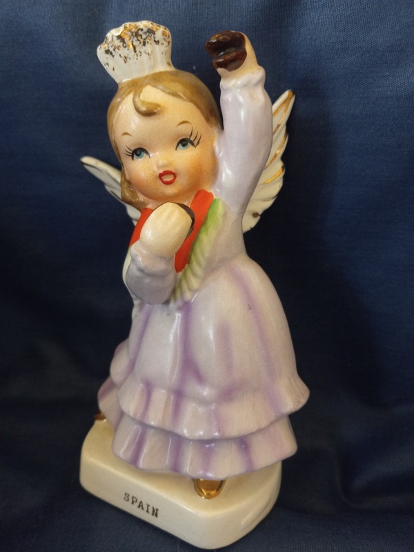 7-2026-DSBOX460-VINTAGE ARDALT? LADY ANGEL  FROM SPAIN WITH CASTANETS & DANCING-