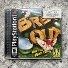 Breakout (Sony PlayStation 1, 2000) PS1 Complete CIB