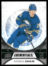2021-22 Upper Deck Credentials #30 Rasmus Dahlin