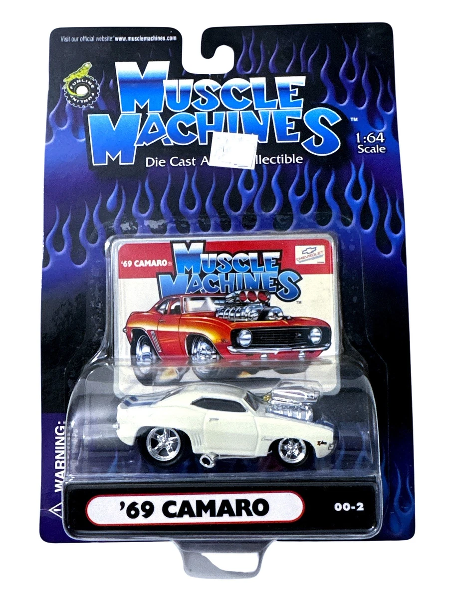 1969　シボレー　カマロ　MUSCLE MACHINES　3台セット　激レア！ Muscle Machines Chevrolet Camaro Contemporary Manufacture Diecast