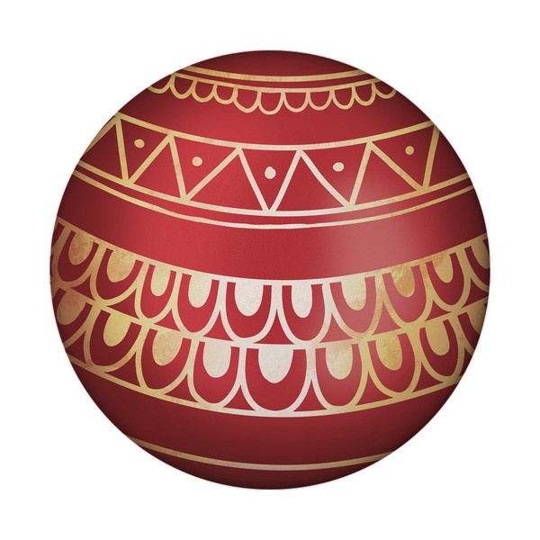 Weihnachtskugel Weihnachten Magnet Rund Mit FlaschenöFfner-image