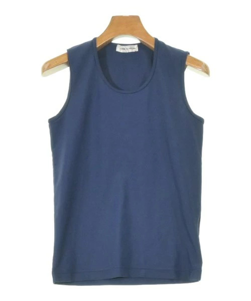 COMME des GARCONS Sleeveless Top XS Navy Used Secondhand