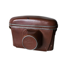 Kiev-4 Photo Camera Original Genuine Leather Case, 1960s-1970s