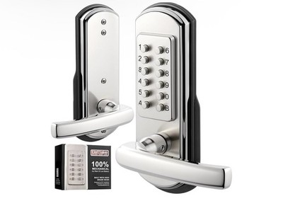 Keypad Door Lock Keyless Entry Mechanical Combination Code Lock Right-Handed