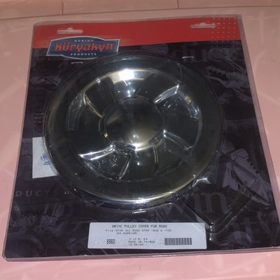 Kuryakyn Drive Pulley Cover 99-09 Road Star 1600 & 1700 No. 8960 New Old Stock