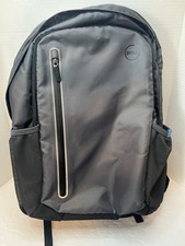 Dell Ecoloop 15-inch Backpack Multiple Pockets Multi-use Gray Padded Sturdy