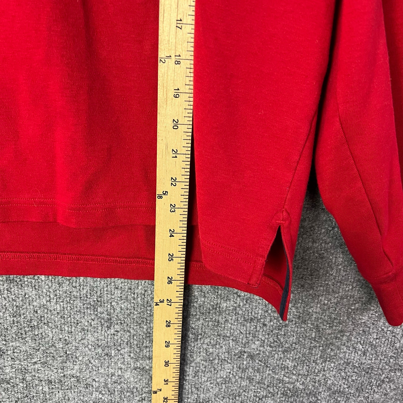 Lacoste 1/4 Zip High Neck Collard  Long Sleeve Pullover sweatshirt Shirt Mens 6 thumbnail 5