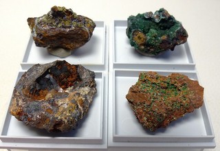 Lot 4. 4 x KS Mineralien Laurion