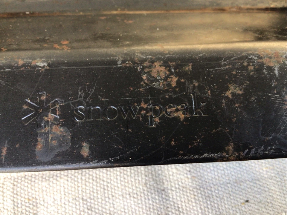 Snow Peak Takibi Pack & Carry Fire  Pit Half  Pan Half Grate BBQ Set - Image 2 of 4