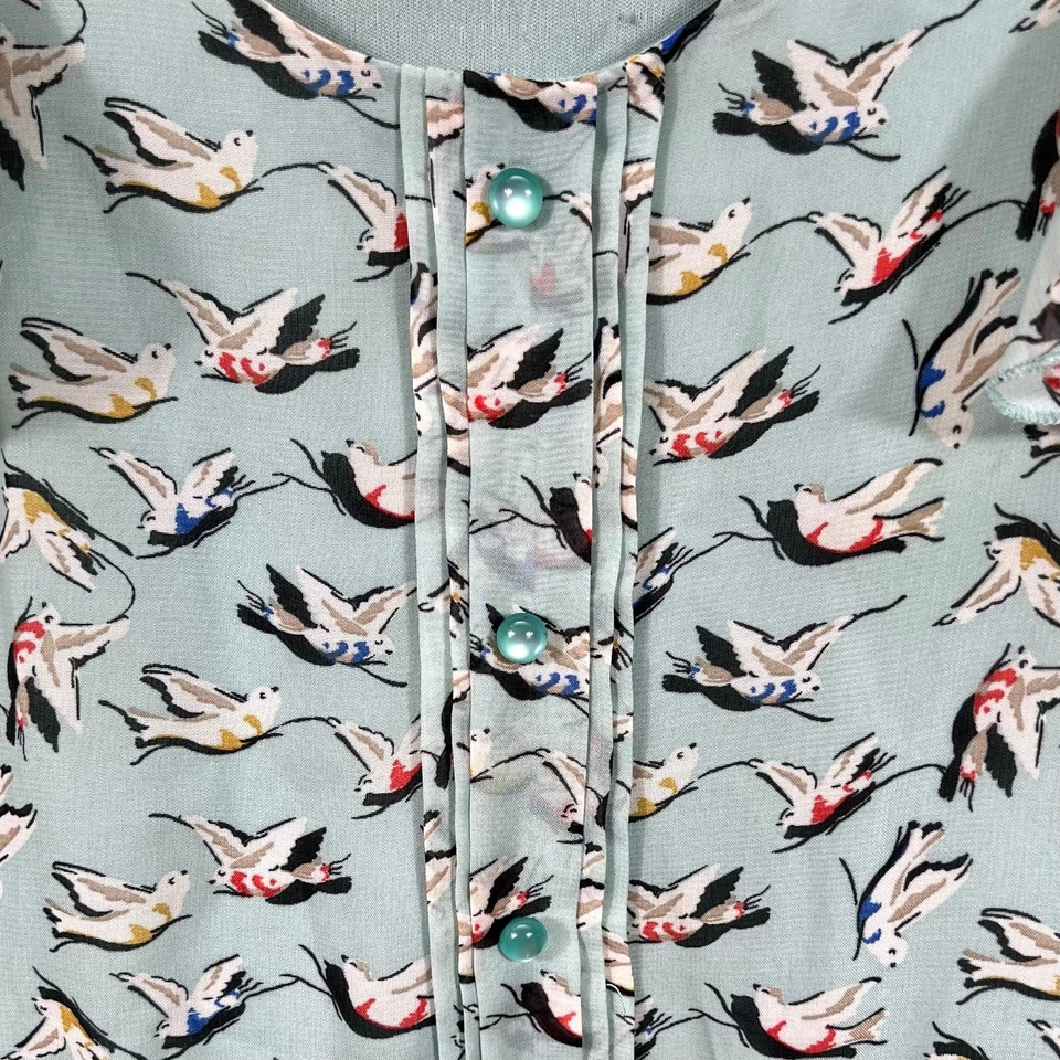 Розовый очаровательный девочек без рукавов оборки платье размер 16 w/птицы - Изображение 3 из 4