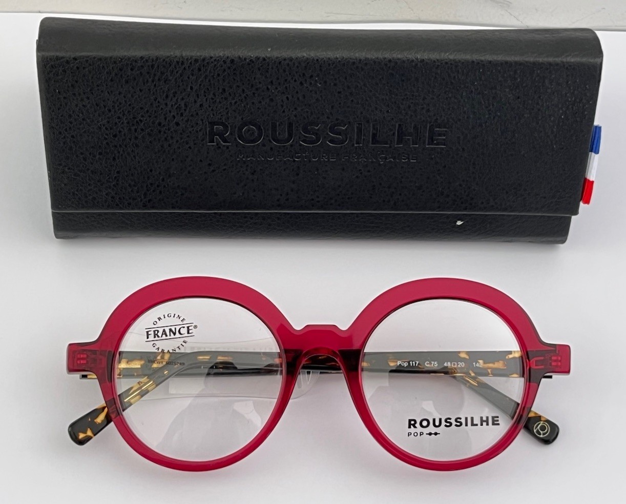 Lunette Roussilhe Pop 117 pour femme idéale au travail ou en soirée