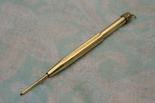 Mechanischer Teleskopbleistift - Taschenbleistift, Walzgold