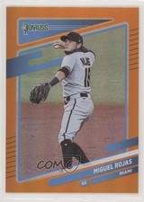 2021 Panini Donruss Holo Orange Miguel Rojas #210 09ju