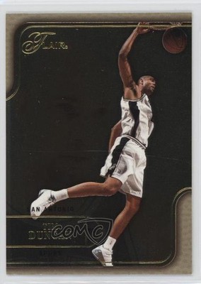 2003-04 Flair Flair Collection Gold 46/100 Tim Duncan #15 HOF c7n