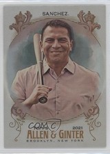 2021 Topps Allen & Ginter's Hot Box Silver Portrait Jesse Sanchez #260 0t2