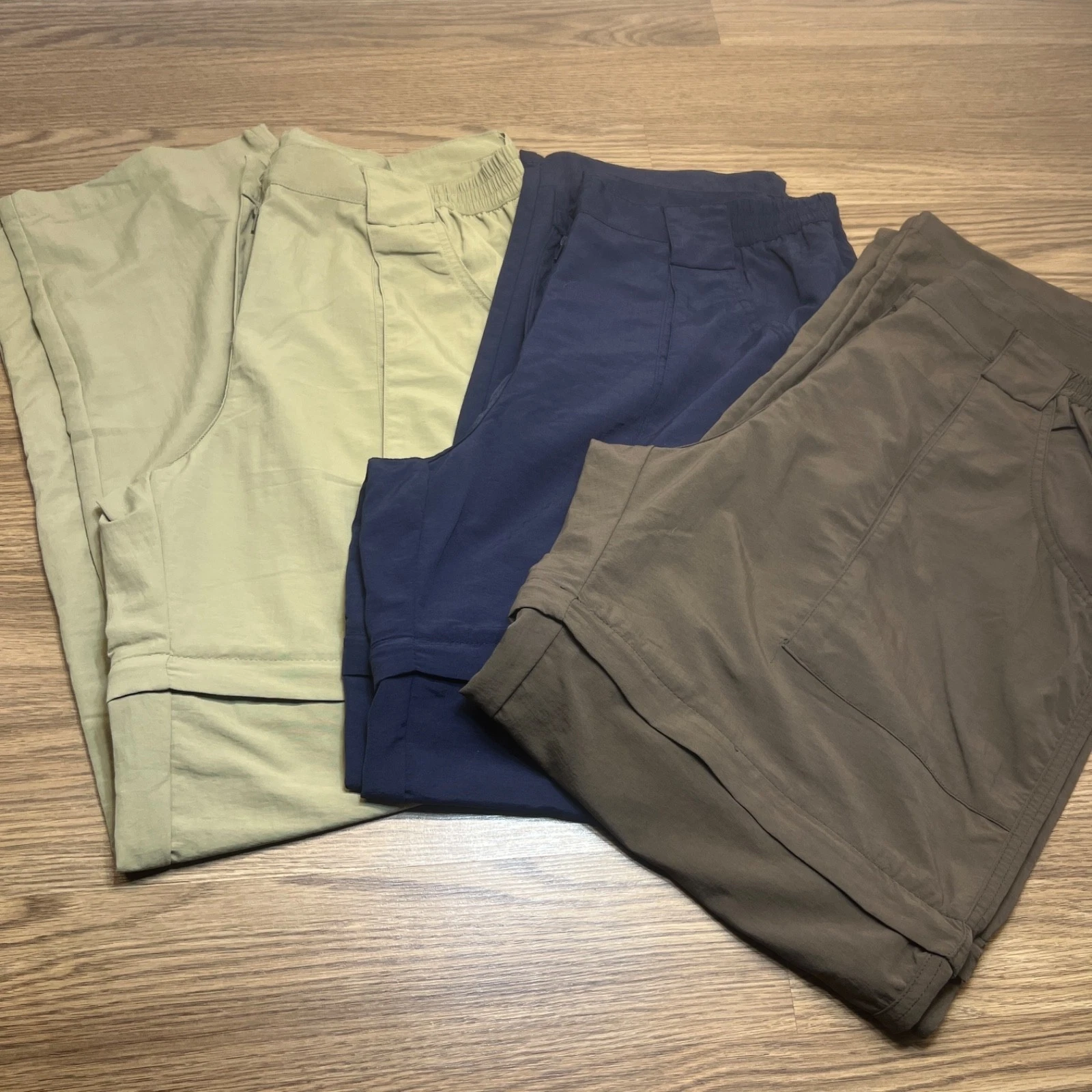 World Wide Sportsman Convertible Hiking Cargo Pants Men's Size L Fishing