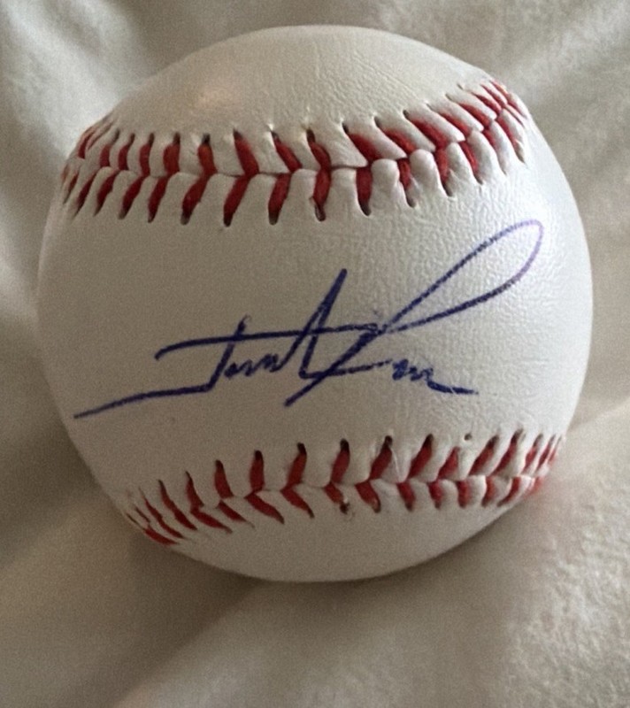 Baseball Signed Auto - Unknown Player - Read Description