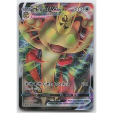 Carte promozionali Meowth VMAX Holo Spada e Scudo SWSH005 promo quasi nuove Pokemon