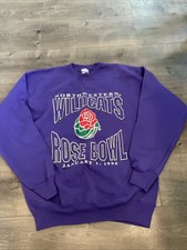 Vintage 90s Champion Northwestern Rose Bowl Reverse Weave Sweatshirt Size L
