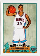 2003-04 Topps Dahntay Jones Rookie (RC) #240 - Memphis Grizzlies