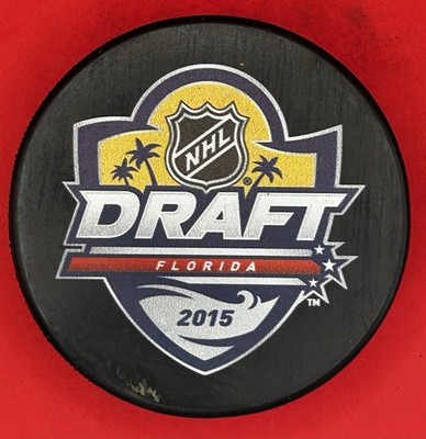 Florida Draft 2015 NHL Souvenir Hockey Puck. Connor McDavid #1 Overall Pick.