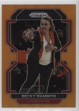 2022 Panini Prizm WNBA Orange Prizm 10/49 Becky Hammon #179 HOF 1rw0