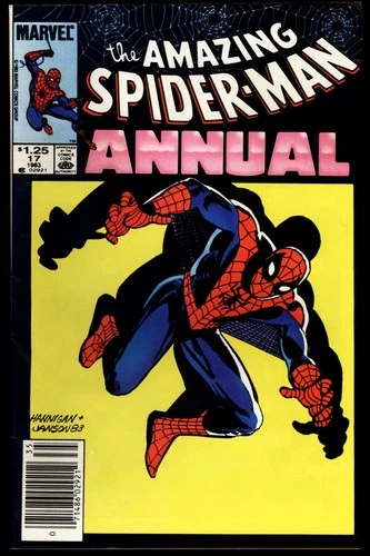 Amazing Spider-Man Annual #17 Marvel 1986 (VF+) Canadian Price Variant L@@K!