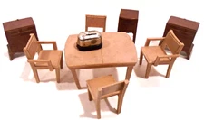 DOLLHOUSE FURNITURE - DINING ROOM - LOT D