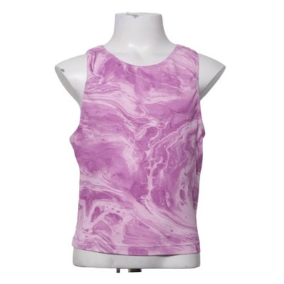 SOC, Tanktop, Größe: 170, Pink/Weiß/Mehrfarbig, Elasthan/Polyester, Batik #N9n