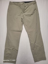 Eddie Bauer Women's Travel Pants Khaki Size 14 EUC