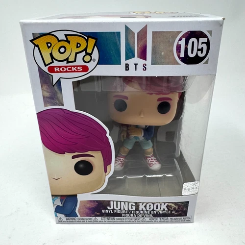 Funko Pop! Rocks #105 BTS Jung Kook Brand New Vaulted K-Pop See Photos!