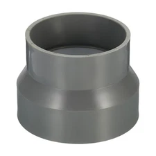 4" to 3.5" Duct Reducer Connector Ventilation Tube Increaser Adapter Grey