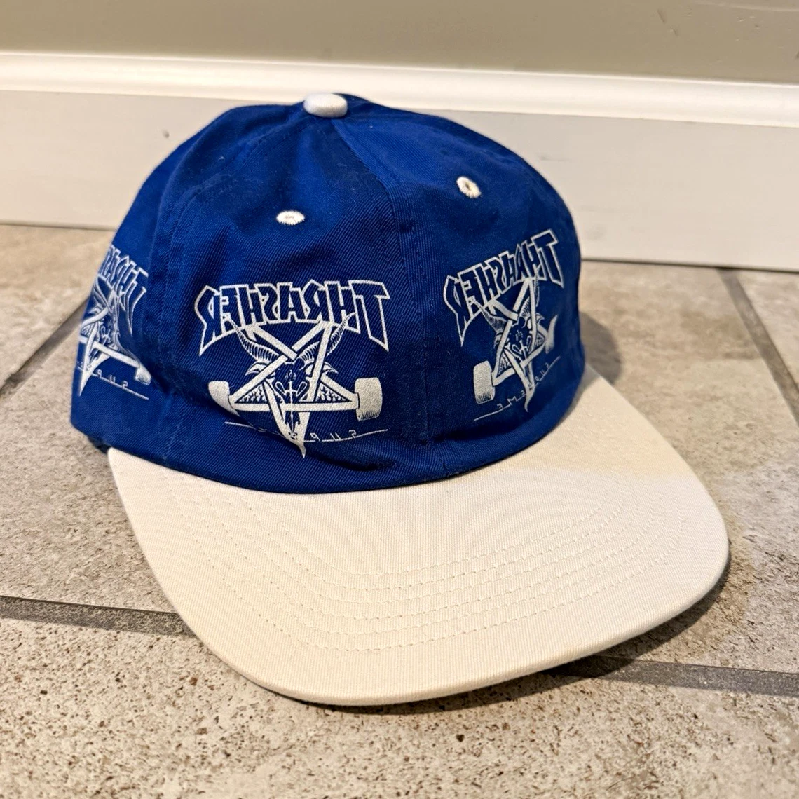 Supreme Blue Hats for Men for sale | eBay