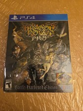 PS4 Dragon's Crown Pro Battle- Hardened Edition New Still Sealed Rare HTF