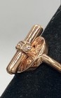 Marco Jacobs Rose Gold Tones Toggle Ring 9.05 g — photo 5