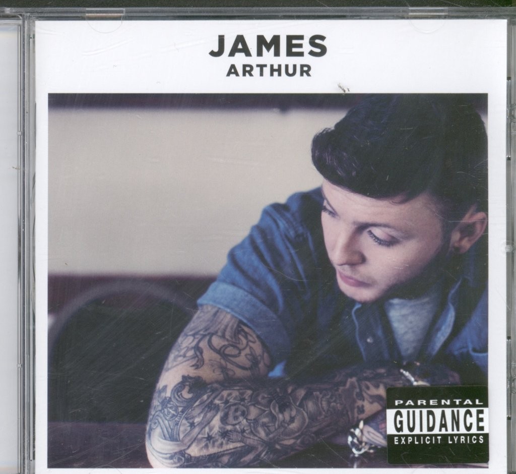 James Arthur Self-Titled CD Europe Syco Music 2013 Has parental guidance sticker