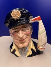 Royal Daulton Character Jug Large D6820 "The Yachtsman" - MINT CONDITION!