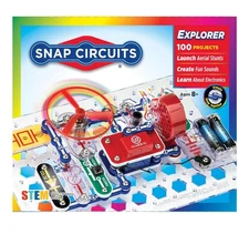 Elenco Snap Circuits Jr. SC-100 Electronics Discovery Kit STEM gift 100+ Project
