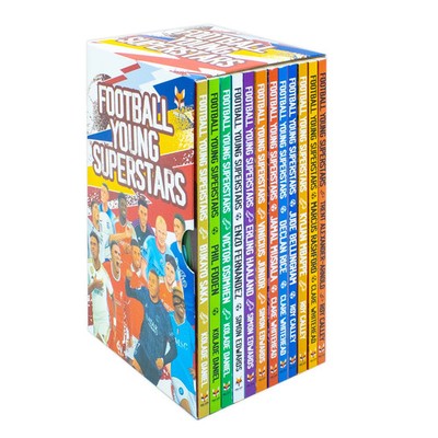 Football Young Superstars 12-Book Box Set | Inspiring Childrens  | Simon Edwards