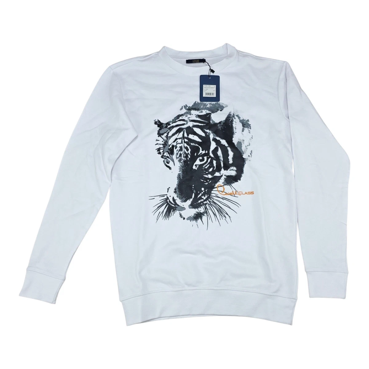 新品roberto cavalli ロゴ スウェット トレーナ グレー L Roberto Cavalli Hoodies & Sweatshirts for Men for Sale | Shop
